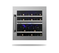 Le Chai LB270 - Cave à vin - encastrable - niche - largeur : 61.5 cm - profondeur : 58 cm - hauteur : 61.5 cm - 83 litres - classe G - inox