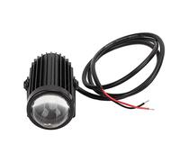 LBEC Mini Phare de Moto, lumière stroboscopique à LED pour Moto à démarrage Rapide, Faisceau de Croisement étanche IP65 pour la Modification ;