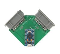 LBEC Poignée Joysticks Adaptateur USB, Contrôleur de Jeu Adaptateur USB Compact Multifonctionnel Facile à Utiliser 1ms/1000Hz pour PC (pour adaptateur de poignée SNES)