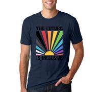 LBGTQ T-shirt communautaire pour homme Gay CSD Party Pride T-shirt LBGT Amour Tolérance Pride Pride Tenue Love is Love Arc-en-ciel T-shirt multicolore lesbienne gay