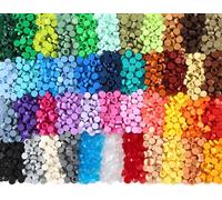 lbgwp60-1 × 1 Circulaire Tuiles × 2200 Pièces Multicolore, Blocs De Construction En Vrac Pour Mur À Durface Lisse, Briques De Jouets Compatibles Avec Les Grandes Marques