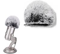 lbgwp60-1 Pcs Pare-Br De Microphone, Protecteur Antidéflagrant, Pare-Br En Fourrure De Filtre Coupe-Vent Pour Microphone À Condensateur Blue Snow Monster