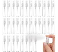 Lbgwp60-100pièces Flacon De Pulvérisateur De Parfum, 2ml Mini Vaporisateurs De Parfum Transparent Atom Ur De Parfum Vide Spray Plastique Pour Échantillon Parfum, Cosmétique Voyage