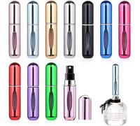 Lbgwp60-10pièces Bouteille Vaporisateur De Parfum De Voyage, 5ml Mini Portable Voyage Atom Ur Bouteille Vaporisateur Pour Les Déplacements, Les Voyages, Les Sorties, Les Sacs À Main