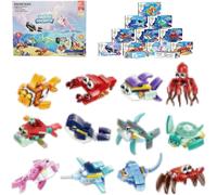 lbgwp60-12 Pièces Mini Animaux Briques De Construction Pour Enfants, Cadeau Anniversaire Enfants Invites, Animaux Blocs, Récompenses Scolaires, Constructions Pour Enfant Garçons Et Filles De 4-12 Ans