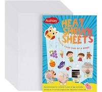 Lbgwp60-20 Pièces De Feuilles De Plastique Rétractable Sablées, Papiers De Films Rétractables Pour L'artisanat Créatif Pour Enfants, 14,5 X 20 Cm / 5,7 X 7,9 Pouces