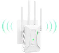 lbgwp60-2025 Nouveau Repeteur Wifi Puissant,Amplificateur Wifi 4 Antennes,2 Ports Lan, Compatible Avec Toutes Les Box Internet Ethernet Port