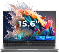 lbgwp60-2025 Ordinateur Portable 15,6 Pouces Quad-Core N97 Jusqu'À 3,6 Ghz, 16Go Ram Ddr4 512Go Ssd Pc Portables (Dépasser N95/N5095) Wifi 5/2.4G,Usb3.2,Bt5.0,Hdmi,Type-C,Cache Caméra,5000 Mah