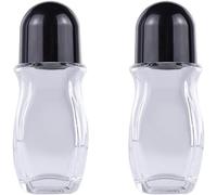 Lbgwp60-2pcs30ml / 1oz Désodorisant Bouteille De Rouleau En Verre Avec Boule De Rouleau En Plastique, Bouteille Déchantillon Vide Pour Huile Essentielle Récipient Roll - On De Mas Étanche