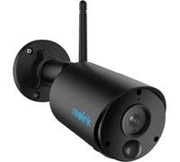 lbgwp60-3Mp Caméra Solaire À Batterie, Caméra Wifi Sans Fil Avec Détection De Personne/Véhicle, Time Lapse, Vision Nocturne, Audio Bidirectionnel, Caméra De Surveillance Exterieure, Argus Eco (Noir)