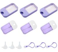 Lbgwp60-3pièces Flacon Parfum Voyage, Spray Desinfectant Main, Vaporisateur Parfum Rechargeable, Flacon Spray Vide, Voyage Accessoires Pour L'huile Essentielle Et Les Cosmétiques