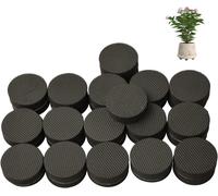 lbgwp60-48 Pcs Pied Pot De Fleur Invisible Pieds De Pot De Fleurs Robustes Auto-Adhésif Antidérapant Pied De Pot De Fleurs Pour Surélever Les Plantes Intérieur Et Extérieur