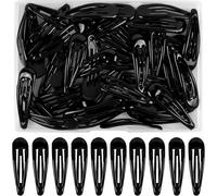 Lbgwp60-50pcs Pinces À Cheveux Fille, Pinces À Cheveux Noires En Métal, Mini Pinces À Cheveux, Petite Taille Pour Femmes & Filles, Accessoires De Cheveux, Barettes Des Cheveux Pour Fille (Noir)