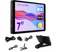 lbgwp60-7Inch Capacitive Touch Display For Raspberry Pi/Jetson/Rdk X3/Pc/Smartphone, 1280X800, Optical Bonding Toughened Glass Panel, Hdmi/Type-C Display, Up To 10-Point Touch, Aluminum Alloy Case