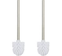 lbgwp60-À Wc, En Lot De 2, Tête De Amovible, Pour Toilettes, En Acier Inoxydable, Hxd 35 X 8 Cm, Blanc