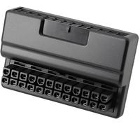 lbgwp60-Adaptateur De Connecteur D'Alimentation Coudé Femelle 24 Broches Vers Mâle 24 Broches Compatible Avec Les Cartes Mères Atx De Bureau