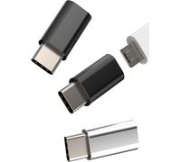 Lbgwp60-Adaptateur Micro Usb Vers Usb C(Lot De 3) Chargeur Pr Convertisseur Usbc Mâle Connector Android Femelle Jack Cable Compatibles Pour Huawei Xiaomi Samsung Mini Type C Charger Connecteur