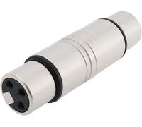 lbgwp60-Adaptateur Xlr Femelle 3 Broches Vers Xlr Femelle Na3Ff 65 X 16 Mm Pour Microphone Et Haut-Parleur