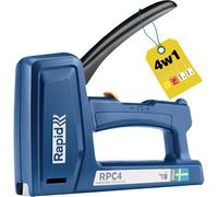 lbgwp60-Agrafeuse À Bois Robuste - Agrafeuse 4 En 1 - Pour Travaux Manuels, Tissus D'Ameublement Et Tapis - Robuste Et Léger - Jusqu'À 50% De Compression Plus Facile - Fabriqué En Suède - Agrafeuse