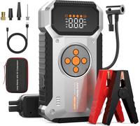 Lbgwp60-Aide Au Démarrage Avec Compresseur D'air 150 Psi,Aide Au Démarrage Voiture 4000 A (Jusqu'à Toutes Les Essence,8 L Diesel),Batterie Externe Portable Avec Écran Lcd,Lampe Poche Led