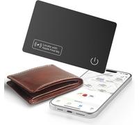 lbgwp60-Airtag Card Wallet Tracker,Trouver Un Portefeuille Rechargeable, Ip67 Étanche, Compatible Avec Apple Où Est (Ios Uniquement), Localisateur D'Objets Pour Étiquettes De Bagages (1)