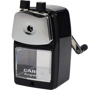 Lbgwp60-Angel-5 Cui19018 Taille-Crayon Manuel Avec Support De Table En Métal Silencieux Pour Salle De Classe, Maison Et Bureau Noir