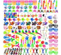 lbgwp60-Anniversaire Garcon Fille, 160 Pcs Jouets Cadeau Anniversaire Enfants, Remplis De Sacs-Cadeaux, Pinata Mixte Assortiment Jouet Pour Fille Garçon, Cadeaux De Noël Du Carnaval