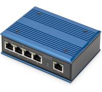 lbgwp60-Assmann Electronic Dn-651120 Commutateur Réseau Gigabit Ethernet (10/100/1000) Connexion Ethernet, Supportant L'Alimentation Via Ce Port (Poe) Noir, Bleu