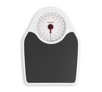 Lbgwp60-Balance Pèse Personne Mécanique, Style Rétro Sans Pile, Capacité 150kg, Balance Analogique Métrique/Impériale, Grand Cadran À Aiguille Facile À Lire, Tapis En Vinyle Antidérapant, Noir/Blanc