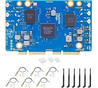 lbgwp60-Banana Pi Bpi-R4 Nic Be14 Module Wifi 7 Pour Carte Routeur Wifi Sans Fil Bpi-R4 Openwrt, Mediatek Mt7995Av Cpu 32 Bits Risc-V Mcu Avec 6 Antennes Wifi 2G/5G/6 Ghz (Module Wifi 7)