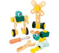 lbgwp60-Baril 50 Pièces Brico'Kids - Jeu De Construction Enfant - 48 Accessoires + 2 Outils - Jeu D'Imitation - Développe Dextérité Et Créativité - Dès 3 Ans,J06453