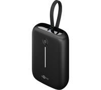 Lbgwp60-Batterie Externe 10.000 Mah Avec Câble Usb-C Intégré De 13 Cm ¿ Quick Charge/Power Delivery ¿ Pour Entre Autres Samsung, Xiaomi, Lenovo, Huawei, Apple Iphone Ou Ipad / 76251