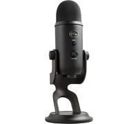 lbgwp60-Blue Microphones Yeti, Micro Usb Pour Enregistrer, Streaming, Gaming, Podcast, Pc & Mac, Condensateur, Avec Effets Blue Vo!Ce, Support Ajustable, Plug And Play - Noir