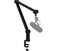 lbgwp60-Bras De Micro Avec Support De Bureau, Rotatif À 360°, Réglable Et Pliable, Montage C aux Pour Podcast, Jeux Vidéo, Radio Et Audio De Studio, Robuste Et Universel (Hero)