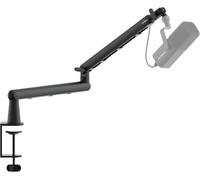 lbgwp60-Bras De Microphone Pivotant À 360° - Profil Bas - Bras De Microphone Réglable Avec Colonne De Montée Amovible Et Gestion Des Câbles Intégrée Pour Le Streaming Et L'Enregistrement (Viper)