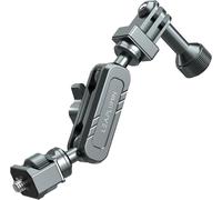 lbgwp60-Bras Magique Rotatif À 360° Pour Caméra Gopro, Mini Bras Magique Avec Vis De 1/4"" Adapté Pour Support À Ventouse Pour Appareil Photo, Bras Magique En Aluminium Compatible Avec Cage