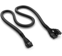 lbgwp60-Câble Adapt. 12V wr - 12V wr 12+4 Broches (16) Vers Double Pcie 8 Broches - Alimente Les Cartes Graphiques Nvidia Série 40 À L'Aide D'Alim Atx 2.X Existantes (Pa-Xg1Bb) - 600 Watts - Noir