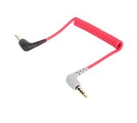 lbgwp60-Câble De Raccordement De Microphone Trs À Trrs 3,5 Mm, Câble De Microphone À Angle Droit Avec Pr s Mâle À Mâle Pour Rode Sc7, Pour Videomicro, Pour Wireless Go, Pour Videomic