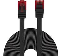 lbgwp60-Câble Lan Ethernet - 10 M - Câble Réseau Plat Flexible - Noir - Câble Gigabit Dsl Rnis - Câble Plat - Fiche Rj45