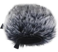 lbgwp60-Cache-Vent Pour Microphone En Fourrure Compatible Avec Zoom H5 H6 Enregistreur Numérique Portable Extérieur Micro Vent Couverture Bouclier Microphone Filtre Anti-Pop