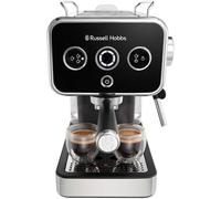 lbgwp60-Cafetière [Machine Expresso Design Vintage] Distinctions Noir (15 Bars, Mode Auto. & Manuel Pour 1 Ou 2 Tasses, Chauffe Rapide, Buse Vapeur Lait & Eau C , Affichage Led) 26450-56