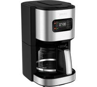 lbgwp60-Cafetière Programmable 24H, Inox Premium, 1,25 L Jusqu'À 15 Tasses, Réglage Intensité, Fonction 1 À 4 Tasses Pratique, Arrêt Auto Après 30 Min, Anti-Goutte, Excellence Km480D10