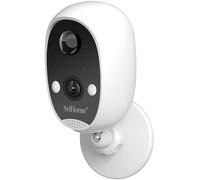 lbgwp60-Caméra De Sécurité Wi-Fi Dh008-4Mp, Sans Fil Externe/Interne, Batterie 6 Mois, Vision Nocturne, Capteur De Mouvement Pir, Audio Bidirectionnel, Application, Prend En Charge Carte Microsd Jusq