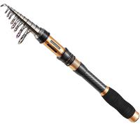 Lbgwp60-Canneà Pêche Portable 99% Fiber De Carbone, Télescopique Super Dur Ultra-Léger Pôle De Pêche Pour Voyage Surf Eau Douce Eau Douce Bass Bateau De Pêche