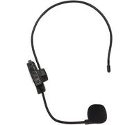 lbgwp60-Casque De Microphone Sans Fil, Système De Micro Casque Sans Fil Uhf, Micro Casque Antibruit Et Micro Portatif 2 En 1 Pour Les Performances De Scène En Plein Air Des Enseignants