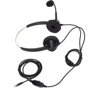lbgwp60-Casque Téléphonique Filaire Binaural À Pr Rj9 Avec Micro Pour Téléphones Voip, Centre D'Appels