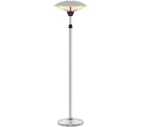 lbgwp60-Chauffage Extérieur Infrarouge Irs 2020, Radiateur Rayonnant Sur Pied, Chauffage Terrasse, Elément De 2000W, Réglable En 2 Niveaux, Réglable En Hauteur, Ip34
