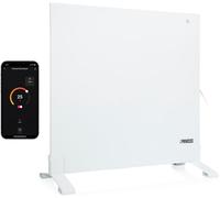 lbgwp60-Chauffage Infrarouge Connecté - 350 W - Faible Consommation - Application Gratuite - Programmable Avec Thermostat Intégré - Plaque En Cristal De Carbone - 348235