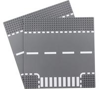 lbgwp60-Classic Lot De 2 Plaques De Base En T Pour Construction De Route De Rue 25 X 25 Cm, Jouet, 4 Ans - 14 Ans, 2 Pièces