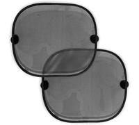 Lbgwp60-Cloud Me 2, Pare-Soleil Fenêtres De Voitures, Protection Uva Pour Bébés Et Enfants, Pare-Soleil Avec Ventouses, 2 Pièces, Gris Foncé